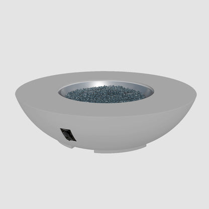 The Outdoor GreatRoom Company Cove Concrete Bowl Gas Fire Pit