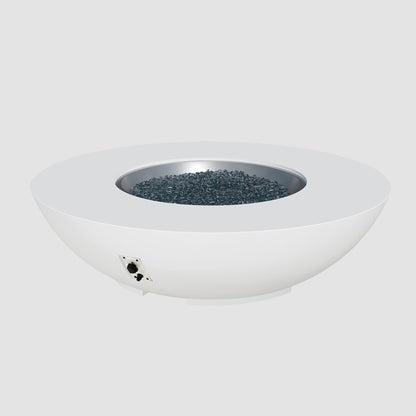 The Outdoor GreatRoom Company Cove Concrete Bowl Gas Fire Pit
