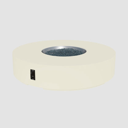 The Outdoor GreatRoom Company Cove Concrete Round Gas Fire Pit Table