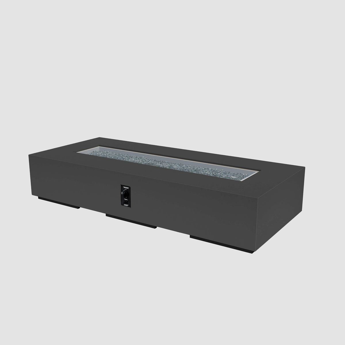 The Outdoor GreatRoom Company Cove Concrete Linear Gas Fire Pit