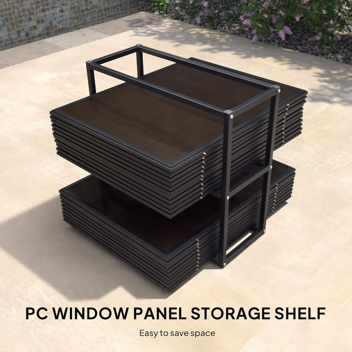 Sonoma All-Weather Hardtop Sunroom Pavilion with LED String Lights & Sliding Doors