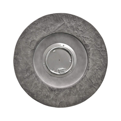 Sonoma 32-Inch Round Concrete Propane Fire Pit Table