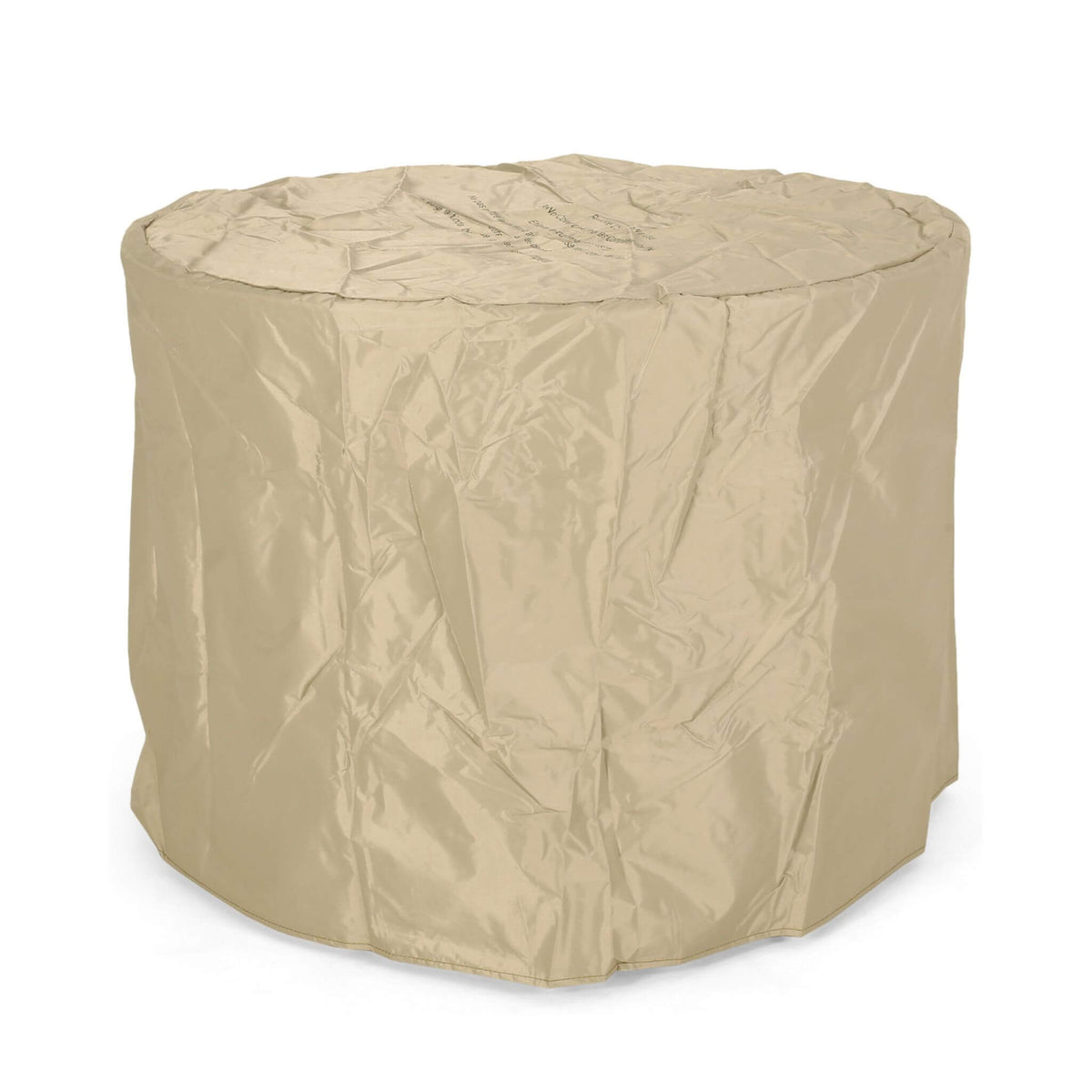 Sonoma 32-Inch Round Concrete Propane Fire Pit Table